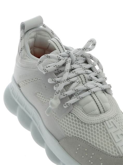 versace chain reaction uomo white uomo|versace sneakers white label.